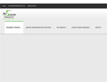 Tablet Screenshot of nusourcefinancial.com